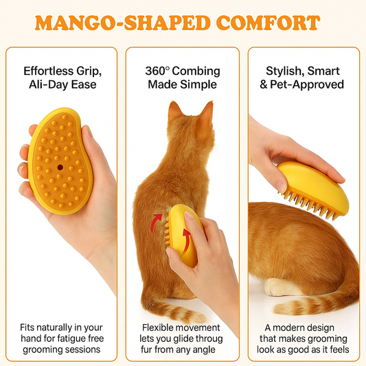 Sleekie- The Steamy Pet Brush