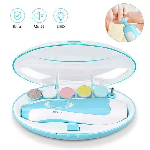 NoCryTrim™-The Premium LED Baby Nail Trimmer Set