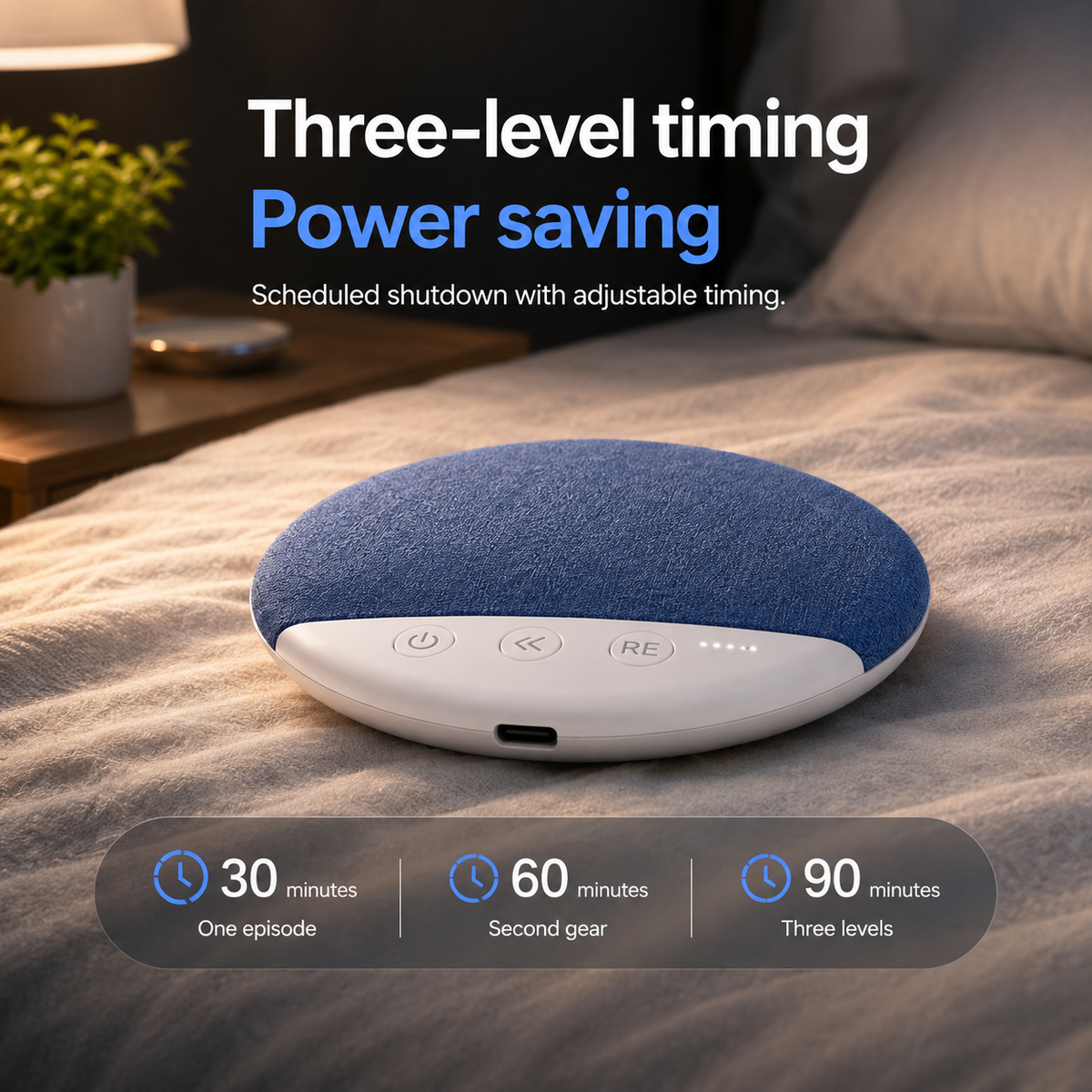Wireless Pillow Speaker for Sleeping – No Earbuds Needed