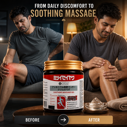 Soothing Massage Gel for Joints, Muscles & Tired Legs – Daily Comfort Massage Gel | Pack of 2