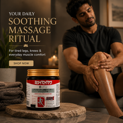 Soothing Massage Gel for Joints, Muscles & Tired Legs – Daily Comfort Massage Gel | Pack of 2