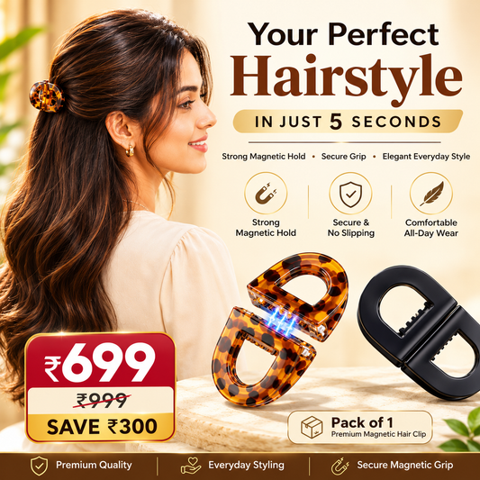 Magnetic Hair Clips for Women