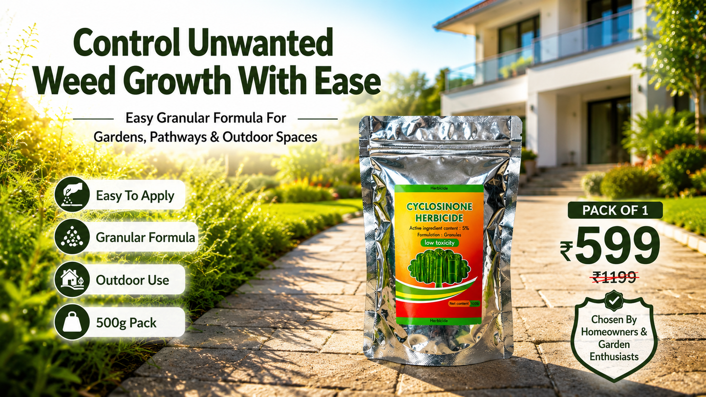 Cyclosinone Herbicide Granular Weed Killer – 500g Pack