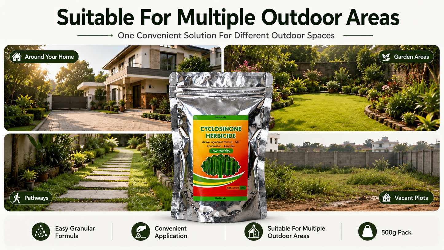 Cyclosinone Herbicide Granular Weed Killer – 500g Pack