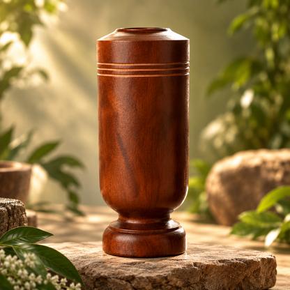 Jamun Wood Wellness Tumbler™ – Traditional Natural Drinkware