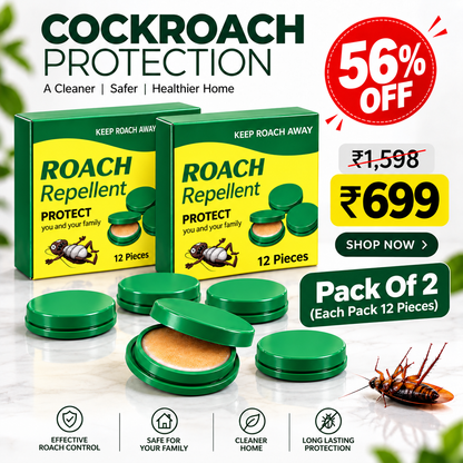 RoachGuard™ Cockroach Bait Gel – 12 Pcs(Pack of 2)
