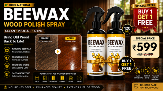 WoodRevive™ Premium Beeswax Wood Polish Spray | Buy 1 Get 1 FREE